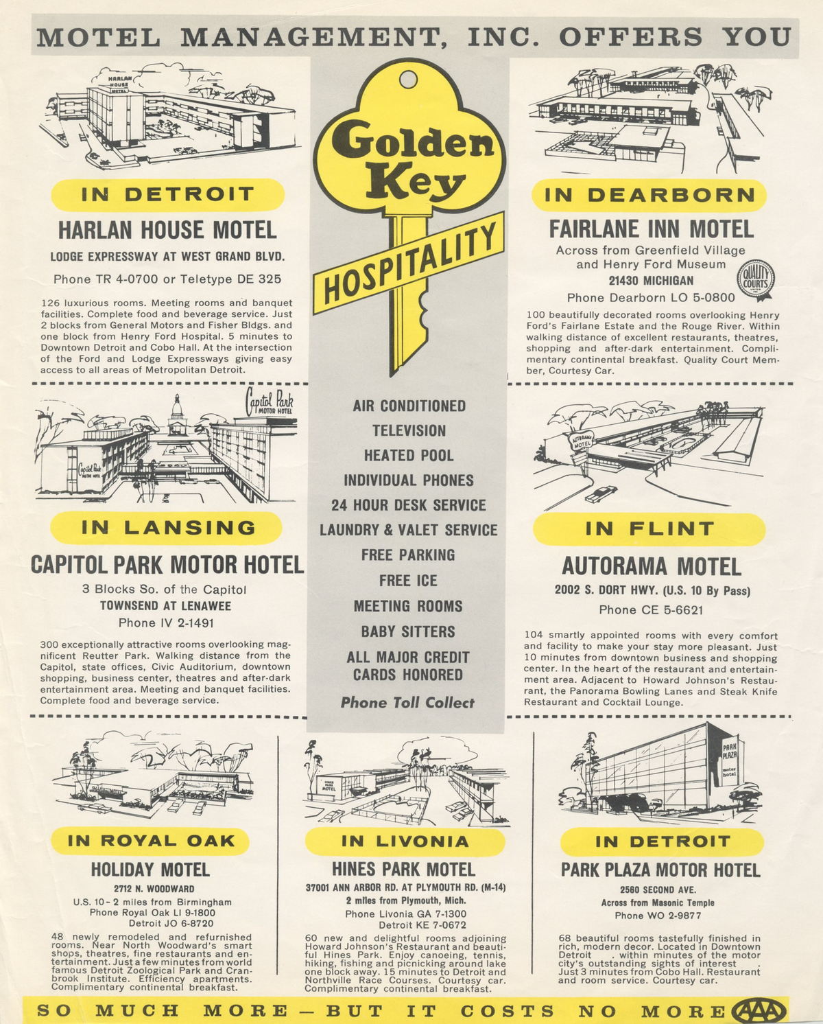 Holiday Motel - Full Page Magazine Ad (newer photo)